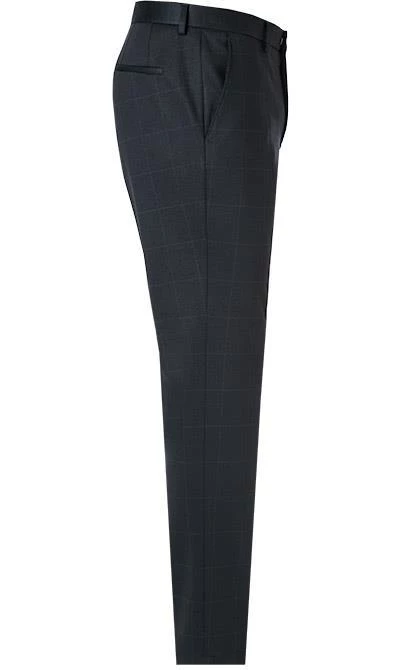 BOSS Anzug Jasper-Leon 50460587+62611/405 Regular Fit, Jersey, Dunkelblau kariert, Dunkelblau 11 BOSS Anzug Jasper-Leon 50460587+62611/405 Regular Fit, Jersey, Dunkelblau kariert, Dunkelblau – Bild 9