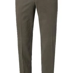 BOSS Anzug Hanry-Genius 50459993+50460310/308 Slim Fit, Baumwoll-Stretch, Olivgrün, Dunkelolive -Anzüge & Westen Schritte 378939 norm7