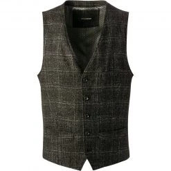 ROY ROBSON Weste 005055671057600/H009 Mikrofaser-Schurwolle, Schwarz meliert, Schwarz