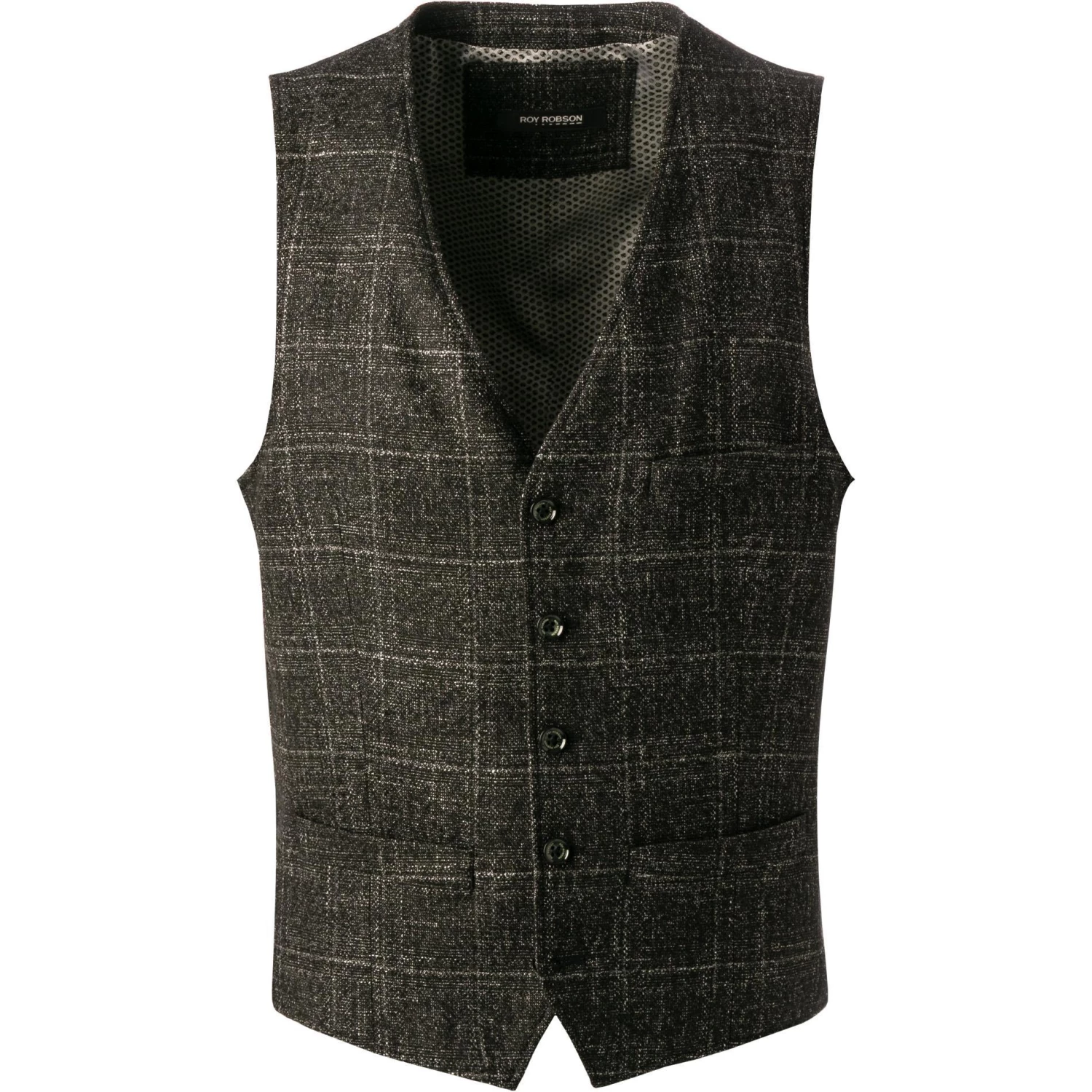 ROY ROBSON Weste 005055671057600/H009 Mikrofaser-Schurwolle, Schwarz meliert, Schwarz 3 ROY ROBSON Weste 005055671057600/H009 Mikrofaser-Schurwolle, Schwarz meliert, Schwarz