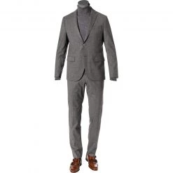 Daniel Hechter Anzug 15414+25414/112177/920 Shape Fit, Wolle, Grau