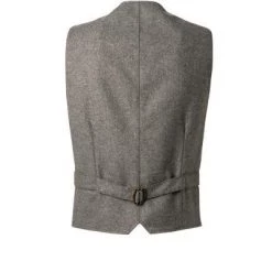 BOB Weste HILL505 T505/grigio Wolle, Grau-braun gestreift 8 BOB Weste HILL505 T505/grigio Wolle, Grau-braun gestreift -Anzüge & Westen Schritte 381375 norm2