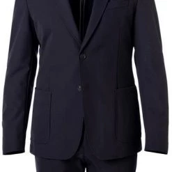 BOSS Anzug Hanry/Genius 50464680+65659/404 Anzug Hanry-Genius, Slim Fit, Mikrofaser ungefüttert, Dunkelblau -Anzüge & Westen Schritte 381714 norm2