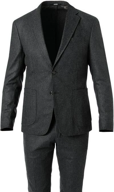 JOOP! Anzug Hoverest-Hank 30029544+8673/030 Slim Fit, Woll-Stretch, Grau meliert, Grau 5 JOOP! Anzug Hoverest-Hank 30029544+8673/030 Slim Fit, Woll-Stretch, Grau meliert, Grau – Bild 3