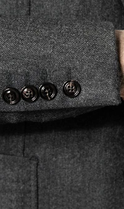 JOOP! Anzug Hoverest-Hank 30029544+8673/030 Slim Fit, Woll-Stretch, Grau meliert, Grau 7 JOOP! Anzug Hoverest-Hank 30029544+8673/030 Slim Fit, Woll-Stretch, Grau meliert, Grau – Bild 5