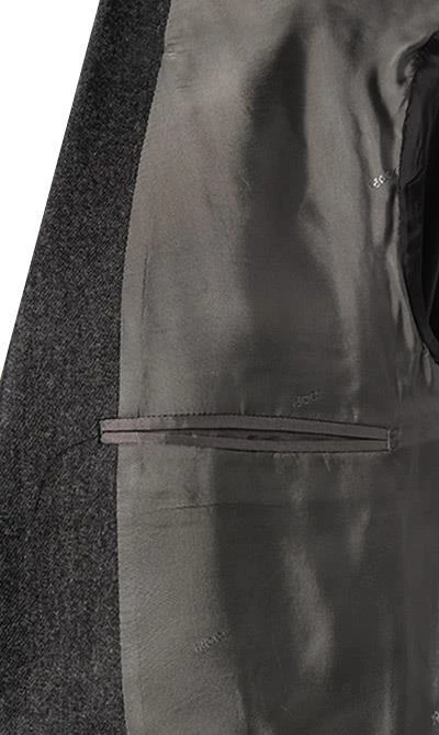 JOOP! Anzug Hoverest-Hank 30029544+8673/030 Slim Fit, Woll-Stretch, Grau meliert, Grau 8 JOOP! Anzug Hoverest-Hank 30029544+8673/030 Slim Fit, Woll-Stretch, Grau meliert, Grau – Bild 6