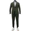 BOSS Anzug Hanry/Perin-Pleat 50464603+590/360 Slim Fit, Cord, Grün -Anzüge & Westen Schritte 382297 master