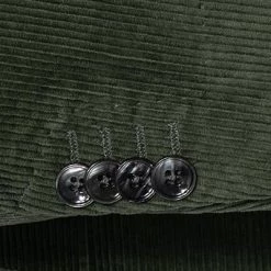 BOSS Anzug Hanry/Perin-Pleat 50464603+590/360 Slim Fit, Cord, Grün -Anzüge & Westen Schritte 382297 norm4