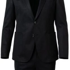 JOOP! Anzug Hustle-Bax 30028782+783/402 Slim Fit, Jersey, Dunkelblau kariert, Dunkelblau -Anzüge & Westen Schritte 382310 norm2