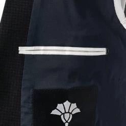 JOOP! Anzug Hustle-Bax 30028782+783/402 Slim Fit, Jersey, Dunkelblau kariert, Dunkelblau -Anzüge & Westen Schritte 382310 norm5