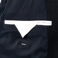 JOOP! Anzug Hustle-Bax 30028782+783/402 Slim Fit, Jersey, Dunkelblau kariert, Dunkelblau -Anzüge & Westen Schritte 382310 norm6