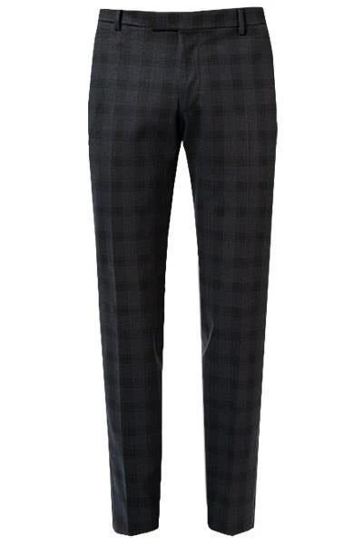 JOOP! Hose Blayr 30028820/402 Slim Fit, Jersey, Dunkelblau kariert, Dunkelblau 5 JOOP! Hose Blayr 30028820/402 Slim Fit, Jersey, Dunkelblau kariert, Dunkelblau – Bild 3