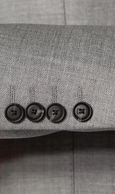 JOOP! Anzug Hustle-Bax 30029126+129/050 Slim Fit, Schurwoll-Stretch, Hellgrau meliert, Hellgrau 7 JOOP! Anzug Hustle-Bax 30029126+129/050 Slim Fit, Schurwoll-Stretch, Hellgrau meliert, Hellgrau – Bild 5