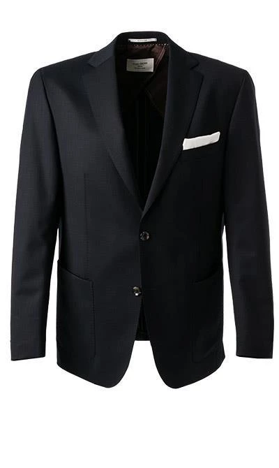 Carl Gross Sakko Sheldon SV 00-074S0/325122/63 Schurwolle halbgefüttert, Dunkelblau 5 Carl Gross Sakko Sheldon SV 00-074S0/325122/63 Schurwolle halbgefüttert, Dunkelblau – Bild 3