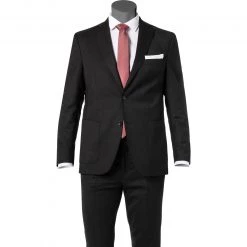 Carl Gross Sakko Sheldon SV 00-074S0/325122/83 Schurwolle halbgefüttert, Graphit