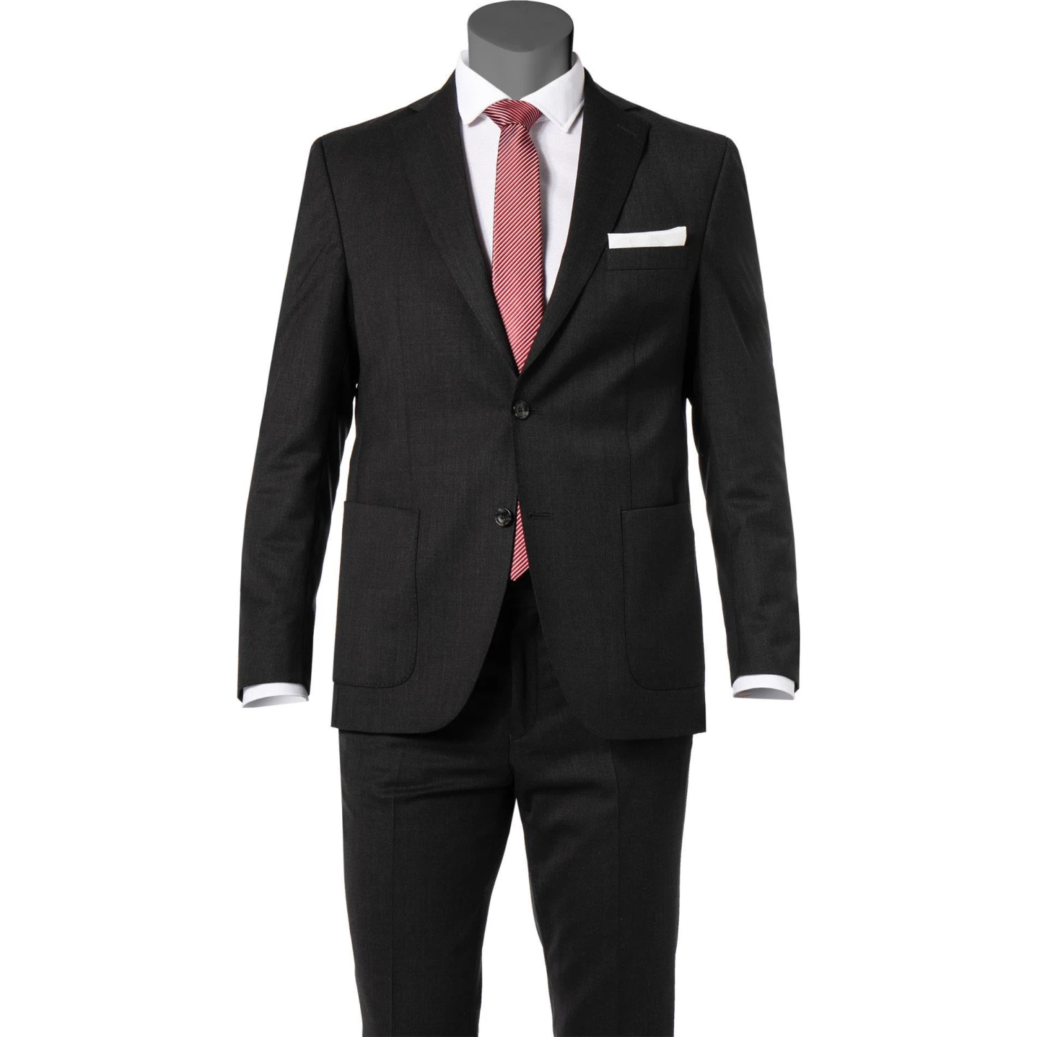 Carl Gross Sakko Sheldon SV 00-074S0/325122/83 Schurwolle halbgefüttert, Graphit 3 Carl Gross Sakko Sheldon SV 00-074S0/325122/83 Schurwolle halbgefüttert, Graphit