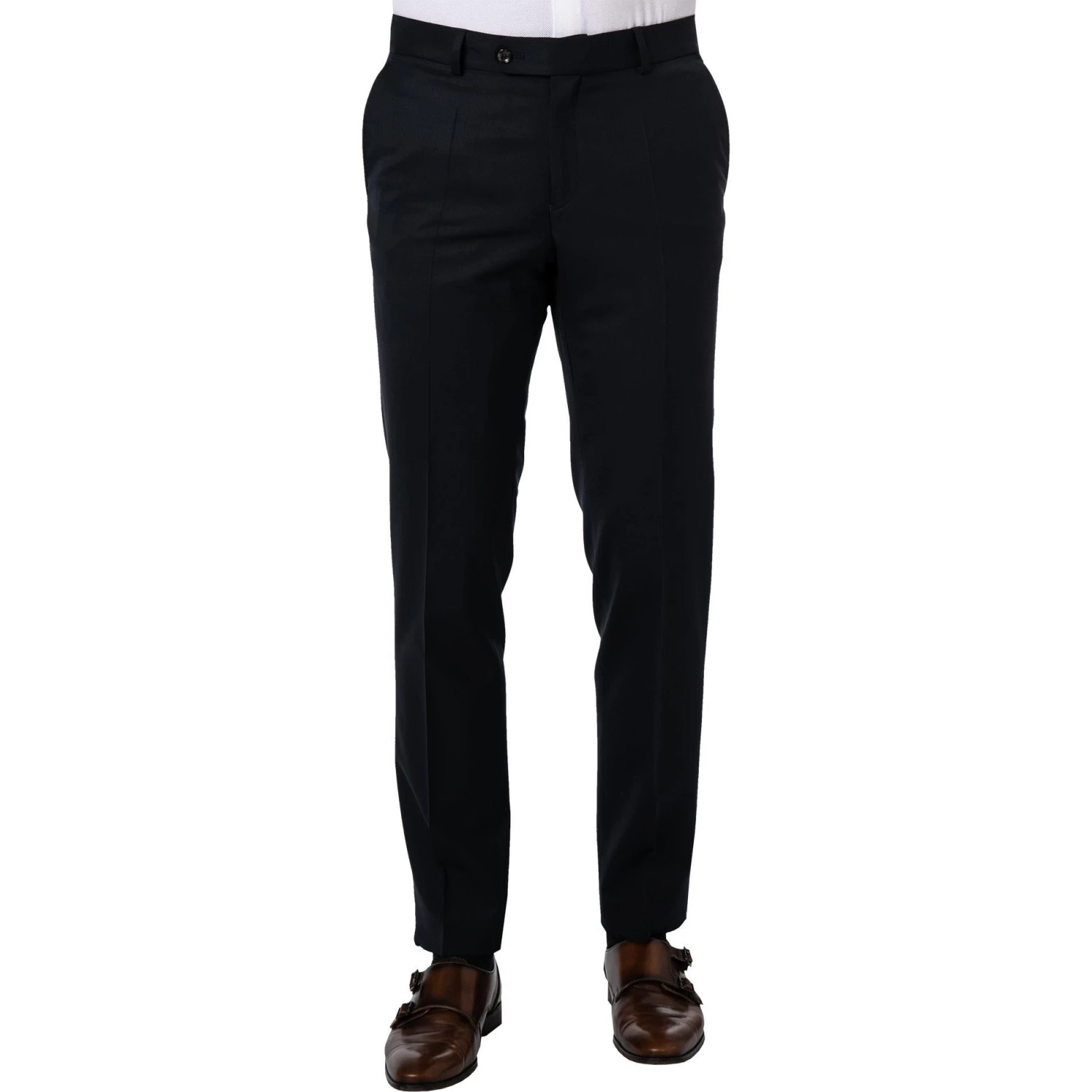 Carl Gross Hose Shelley 00-074S0/339633/63 Schurwolle, Dunkelblau 3 Carl Gross Hose Shelley 00-074S0/339633/63 Schurwolle, Dunkelblau