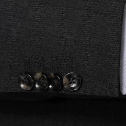 Carl Gross Anzug 00-074S0/325122+339633/83 Schurwolle halbgefüttert, Graphit -Anzüge & Westen Schritte 382957 norm4