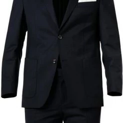 Carl Gross Anzug 00-074S0/325122+339633/63 Schurwolle halbgefüttert, Dunkelblau -Anzüge & Westen Schritte 382958 norm2