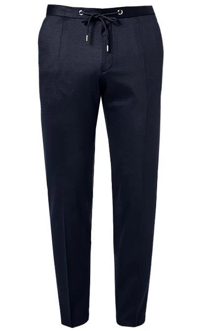 BOSS Anzug Hanry/Genius 50464701+70940/404 Slim Fit, Jersey halbgefüttert, Dunkelblau 9 BOSS Anzug Hanry/Genius 50464701+70940/404 Slim Fit, Jersey halbgefüttert, Dunkelblau – Bild 7