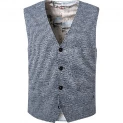 CG Weste Mosley 21-204J1/242890/62 Baumwolle, Blau meliert, Blau