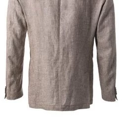 Carl Gross Anzug 21-171N0/127952+139483/71 Leinen halbgefüttert, Beige meliert, Greige -Anzüge & Westen Schritte 383474 norm3