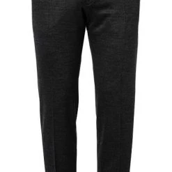 BOSS Anzug Hanry/Genius 50464701+70940/030 Slim Fit, Jersey halbgefüttert, Mittelgrau meliert, Mittelgrau -Anzüge & Westen Schritte 383644 norm6