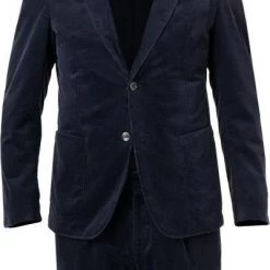 BOSS Anzug Hanry/Perin-Pleat 50464603+590/404 Slim Fit, Cord, Dunkelblau -Anzüge & Westen Schritte 383921 norm2