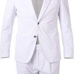 BOSS Anzug Hanry/Perin-Pleat 50464603+590/100 Slim Fit, Cord, Weiß 13 BOSS Anzug Hanry/Perin-Pleat 50464603+590/100 Slim Fit, Cord, Weiß -Anzüge & Westen Schritte 383922 norm2