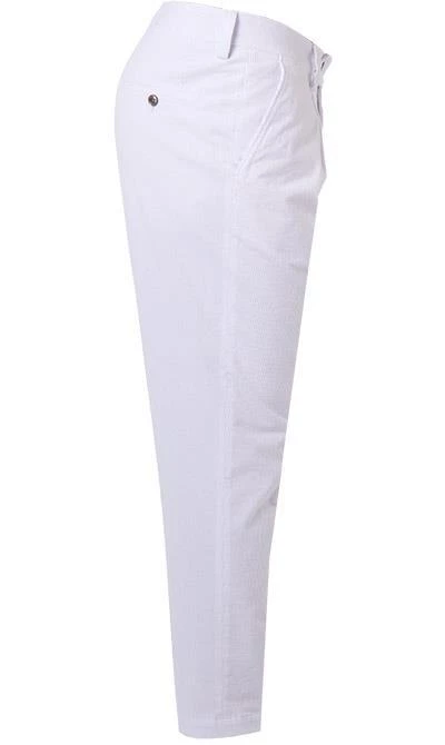 BOSS Anzug Hanry/Perin-Pleat 50464603+590/100 Slim Fit, Cord, Weiß 11 BOSS Anzug Hanry/Perin-Pleat 50464603+590/100 Slim Fit, Cord, Weiß – Bild 9