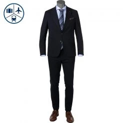 Carl Gross Anzug 00-073J0/325112+339623/63 Jersey, Dunkelblau