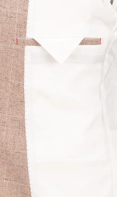 CG Anzug 15-004S3/225222+242340+230053/22 Sakko, Slim Fit, Baumwolle, Sand kariert, Sand 9 CG Anzug 15-004S3/225222+242340+230053/22 Sakko, Slim Fit, Baumwolle, Sand kariert, Sand – Bild 7