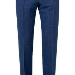 BOSS Anzug Jasper/Leon 50469527+9508/404 Regular Fit, Wolle-Leinen, Dunkelblau meliert, Dunkelblau -Anzüge & Westen Schritte 384604 norm7