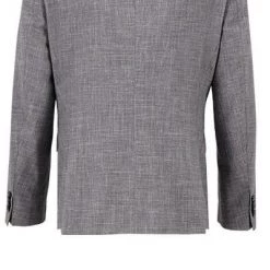 BOSS Anzug Jasper/Leon 50469527+9508/030 Regular Fit, Wolle-Leinen, Mittelgrau meliert, Mittelgrau -Anzüge & Westen Schritte 384605 norm3