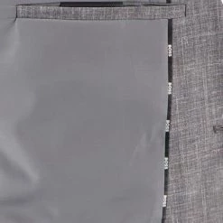 BOSS Anzug Jasper/Leon 50469527+9508/030 Regular Fit, Wolle-Leinen, Mittelgrau meliert, Mittelgrau -Anzüge & Westen Schritte 384605 norm6