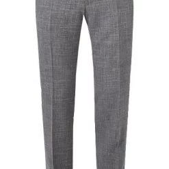 BOSS Anzug Jasper/Leon 50469527+9508/030 Regular Fit, Wolle-Leinen, Mittelgrau meliert, Mittelgrau -Anzüge & Westen Schritte 384605 norm7