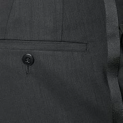 Wilvorst Smoking Diego Slimline 401201/01/50/622 Slim Line, Schurwolle, Schwarz gestreift -Anzüge & Westen Schritte 70101 norm8