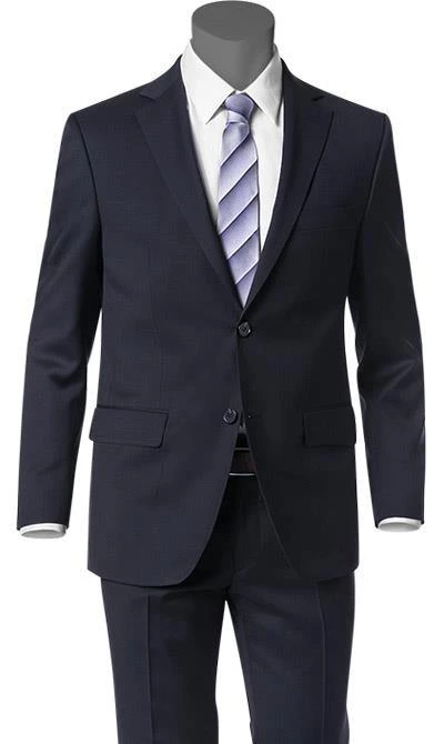 Daniel Hechter M&M Anzug 58010/7951+5642/30 Regular Fit, Schurwolle, Dunkelblau, Marine 4 Daniel Hechter M&M Anzug 58010/7951+5642/30 Regular Fit, Schurwolle, Dunkelblau, Marine – Bild 2