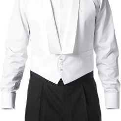 ETON Frackweste weiß 6363/99001/00 Baumwolle