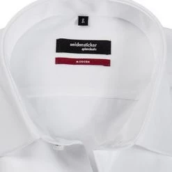 Seidensticker Modern Kent UMA 001007/01 Hemd, Modern Fit, Popeline, Weiß -Anzüge & Westen Schritte 90088 norm2